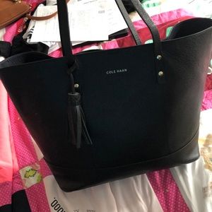 Cole Haan Black Tote Bag